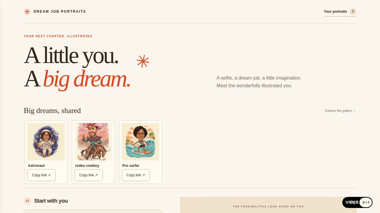 Screenshot of A Little You, A Big Dream